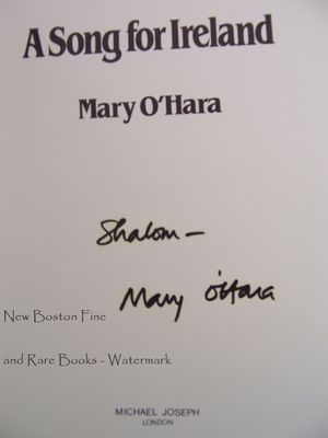 Mary O'Hara Autographed Copy